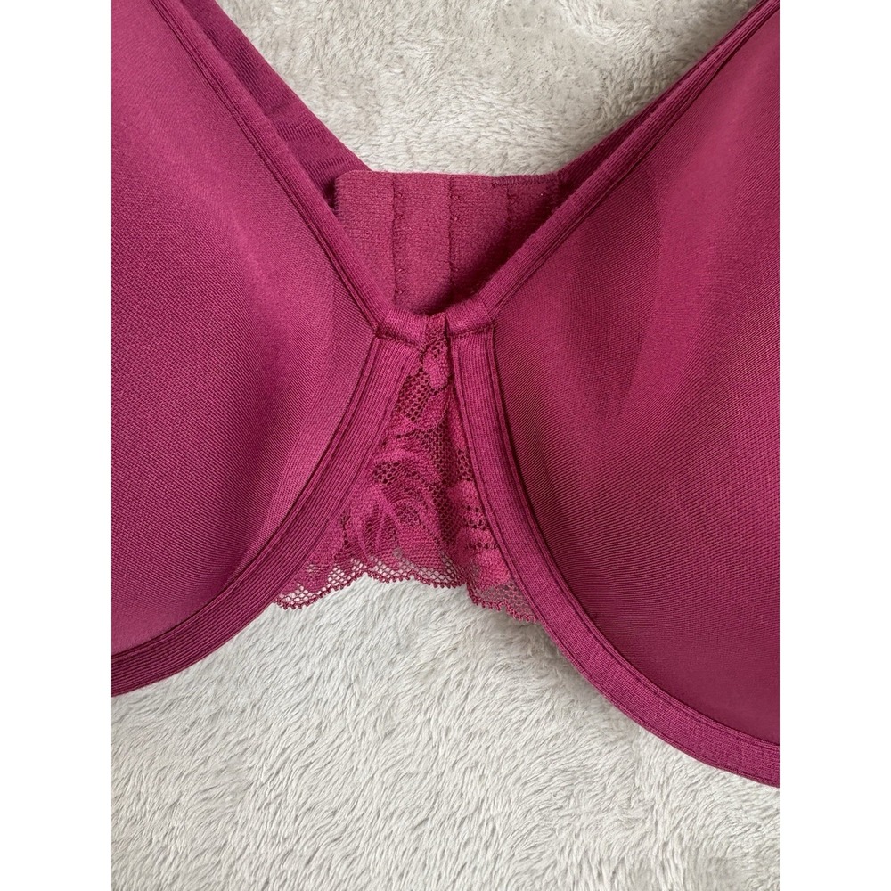Bali Breathe Bra DF7592 Stretch Lace Full Coverage Underwire‎ Bra NWT - Picture 3 of 16